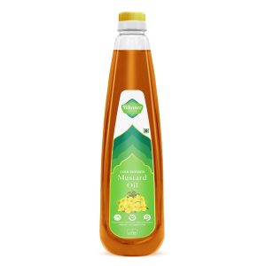 Mustard ColdPressed Oil Premium Bottle